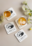 Urban Voyage Coloured Black Coasters