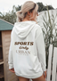 Sports Girl Hoodie