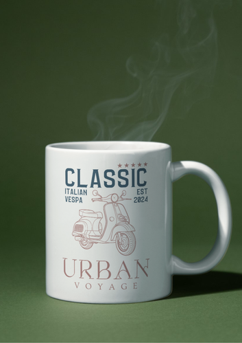 Italian Vespa Mug
