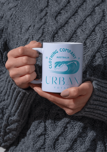 Urban Voyage Coloured Light Blue Mug