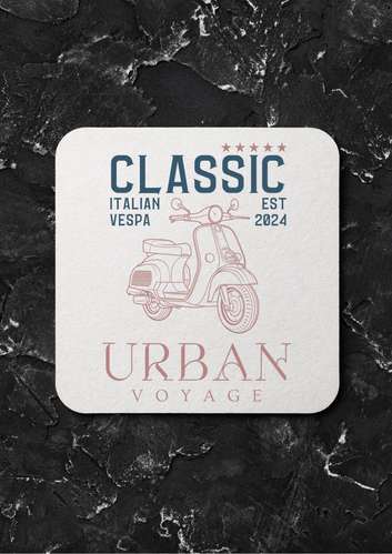 Italian Vespa Coaster
