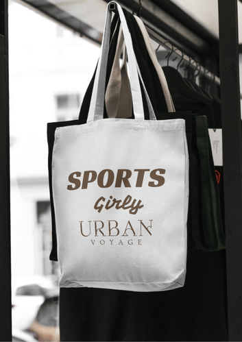 Sports Girl Tote Bag