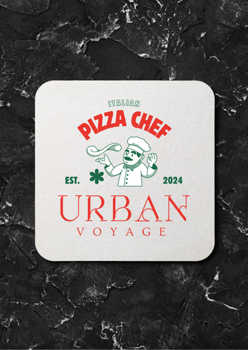 Pizza Chef Coaster