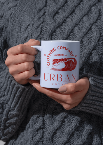 Urban Voyage Coloured Red Mug