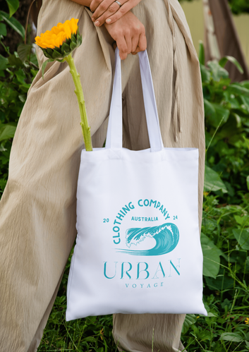 Urban Voyage Coloured Light Blue Tote Bag
