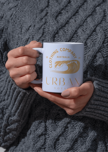 Urban Voyage Coloured Gold Mug