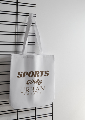 Sports Girl Tote Bag