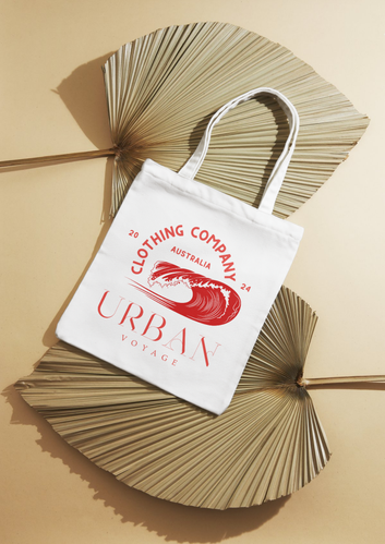 Urban Voyage Coloured Red Tote Bag