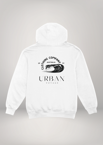 Urban Voyage Coloured Black Hoodie