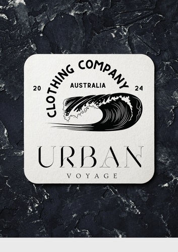 Urban Voyage Coloured Black Coasters