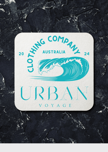 Urban Voyage Coloured Light Blue Coasters